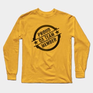 qa tester Long Sleeve T-Shirt